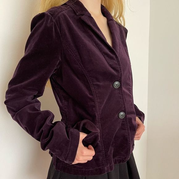 LOFT Jackets & Blazers - jacket velvet Loft